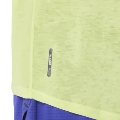 Asics T-shirt Et Manches Longues Running^Metarun Pattern SS Top Jaune