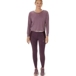 Asics Collant Et Pantalon Running^Nagino Run Tight Mauve