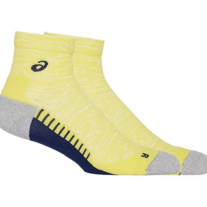 Asics Chaussettes|Chaussettes Running^Performance Run Sock Quarter Jaune