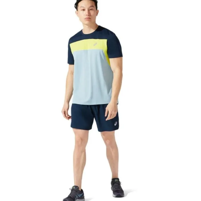 Asics Short Running^Road 7 inch Shorts Bleu