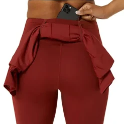 Asics Collant Et Pantalon Running^Road High Waist Tight Rouge