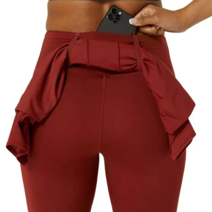 Asics Collant Et Pantalon Running^Road High Waist Tight Rouge