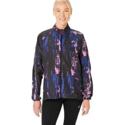 Asics Veste Running^Road Lite-Show Packable Jacket Noir