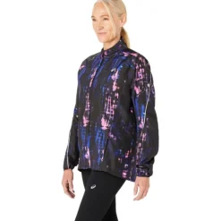 Asics Veste Running^Road Lite-Show Packable Jacket Noir