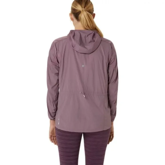 Asics Veste Running^Road Packable Jacket Mauve