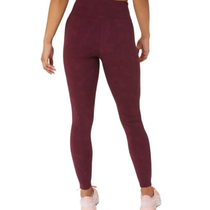 Asics Collant Et Pantalon Running^Runkoyo Jacquard Tight Rouge