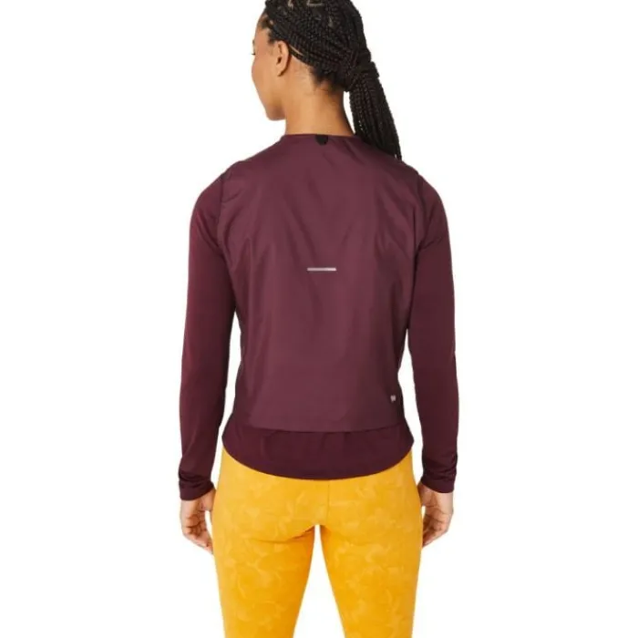 Asics Gilet Running^Runkoyo Padded Vest Mauve