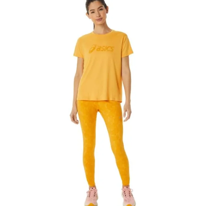 Asics T-shirt Et Manches Longues Running^Runkoyo Top Jaune