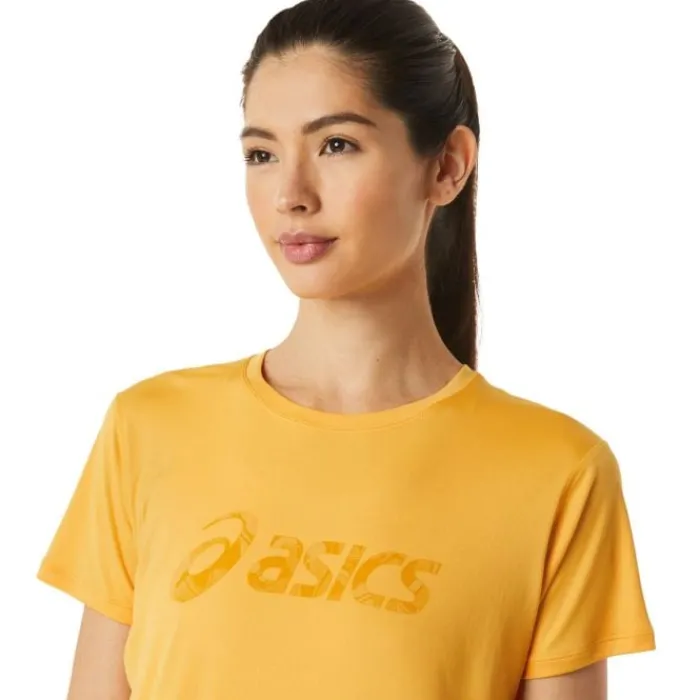 Asics T-shirt Et Manches Longues Running^Runkoyo Top Jaune