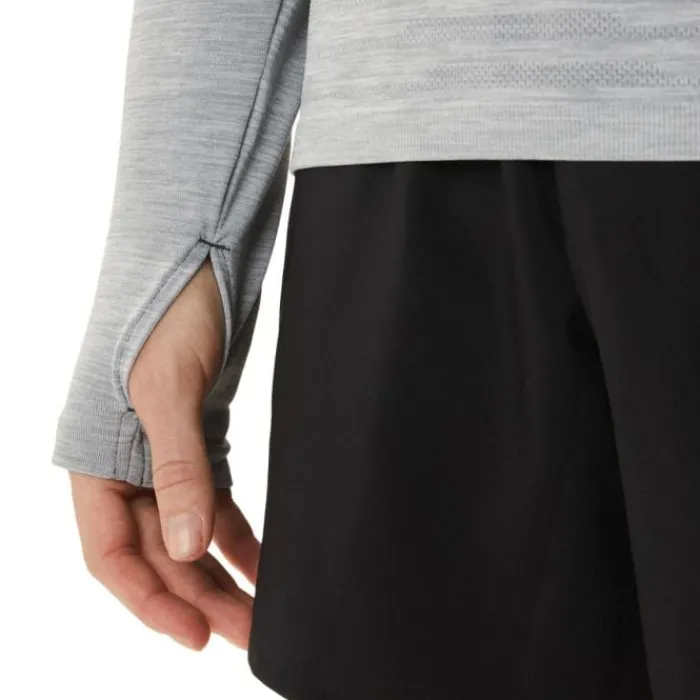 Asics T-shirt Et Manches Longues Running^Seamless LS Top Gris