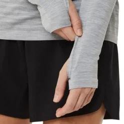 Asics T-shirt Et Manches Longues Running^Seamless LS Top Gris