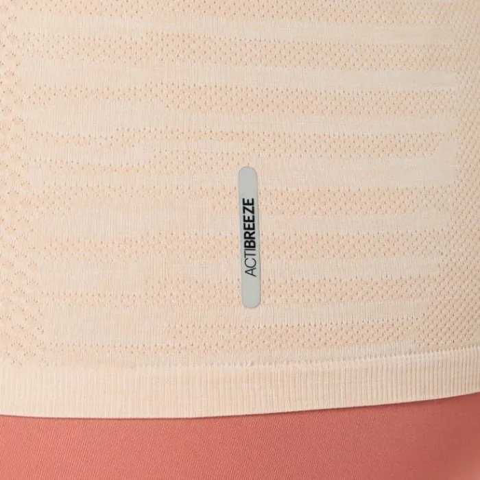 Asics T-shirt Et Manches Longues Running^Seamless SS Top Rose