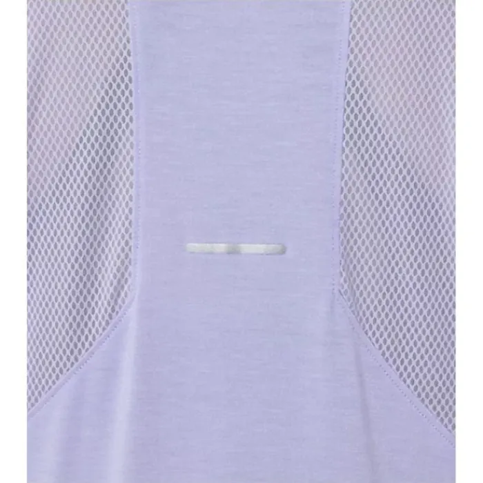 Asics T-shirt Et Manches Longues Running^V-Neck SS Top Mauve
