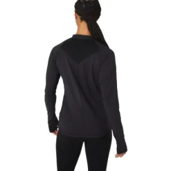 Asics T-shirt Et Manches Longues Running^Winter Run LS Top Noir