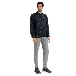 Athli-Tech Veste Running^MAVIN 100 MEN'S WINDBREAKER Noir
