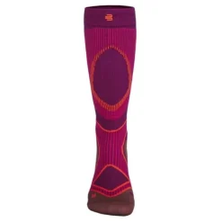 Bauerfeind Chaussettes|Chaussettes Running^Run Performance Compression Socks High Cut Rose