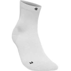 Bauerfeind Chaussettes|Chaussettes Running^Run Ultralight Compression Socks Mid Cut Blanc
