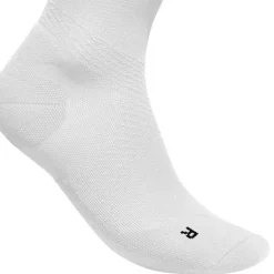 Bauerfeind Chaussettes|Chaussettes Running^Run Ultralight Compression Socks Mid Cut Blanc