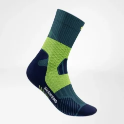 Bauerfeind Chaussettes Running|Chaussettes Running^Trail Run Compression Socks Mid Cut Vert