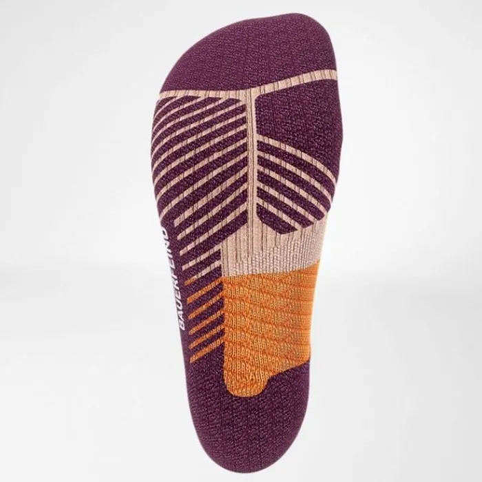 Bauerfeind Chaussettes|Chaussettes Running^Trail Run Compression Socks Mid Cut Orange