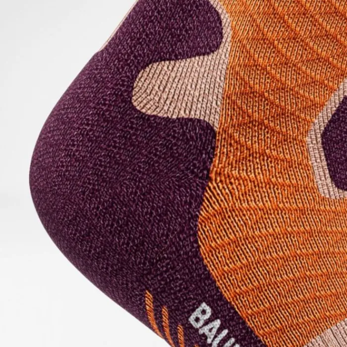 Bauerfeind Chaussettes|Chaussettes Running^Trail Run Compression Socks Mid Cut Orange