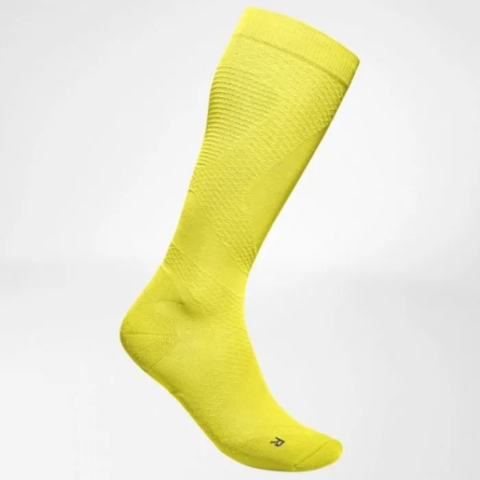 Bauerfeind Chaussettes|Chaussettes Running^Ultralight Compression Socks High Cut Jaune