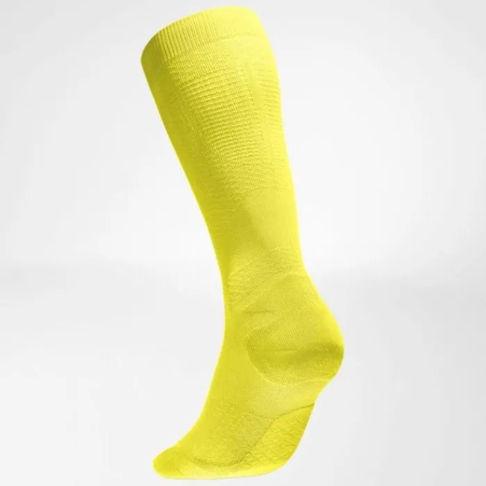 Bauerfeind Chaussettes|Chaussettes Running^Ultralight Compression Socks High Cut Jaune