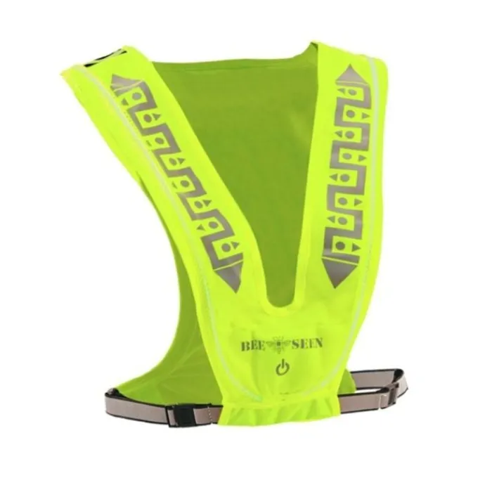 Bee-Safe Réflecteurs Et Lampes^Led Vest USB Jaune