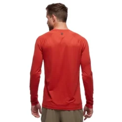 Black Diamond T-shirt Et Manches Longues Running^Alpenglow Long Sleeve Crew Rouge