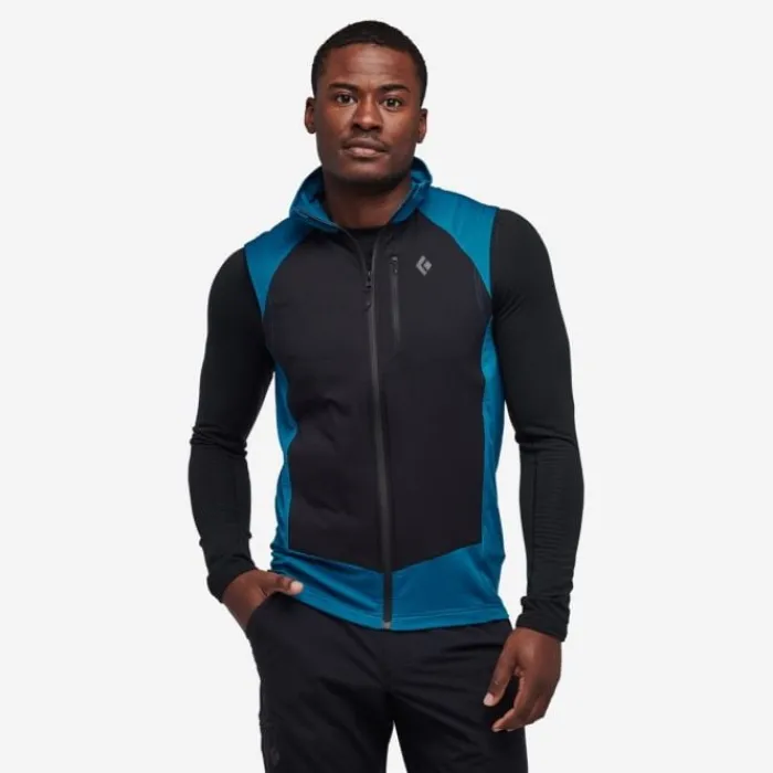 Black Diamond Gilet Running^Coefficient LT Hybrid Vest Noir