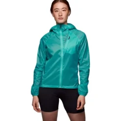 Black Diamond Veste Running^Distance Wind Shell Vert