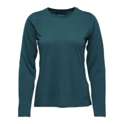 Black Diamond T-shirt Et Manches Longues Running^Lightwire LS Tee Bleu