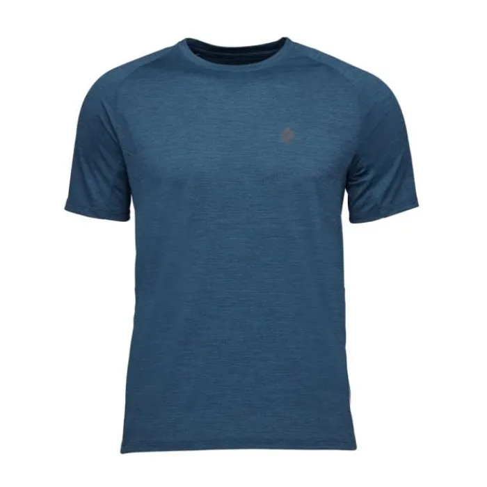 Black Diamond T-shirt Et Manches Longues Running^Lightwire Short Sleeve Tech Tee Bleu