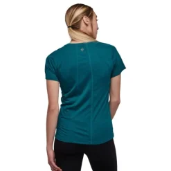 Black Diamond T-shirt Et Manches Longues Running^Lightwire SS Tech Tee Bleu