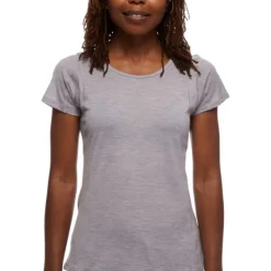Black Diamond T-shirt Et Manches Longues Running^Rhythm Tee Gris
