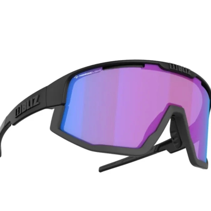 Bliz Lunettes De Running^Active Fusion Matt Black Nordic Light Noir