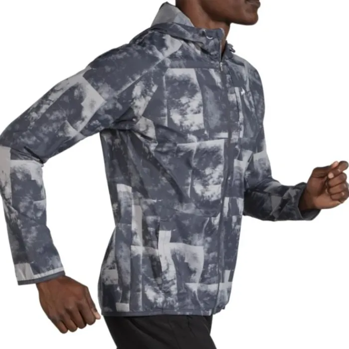 Brooks Veste Running^Canopy Jacket Gris