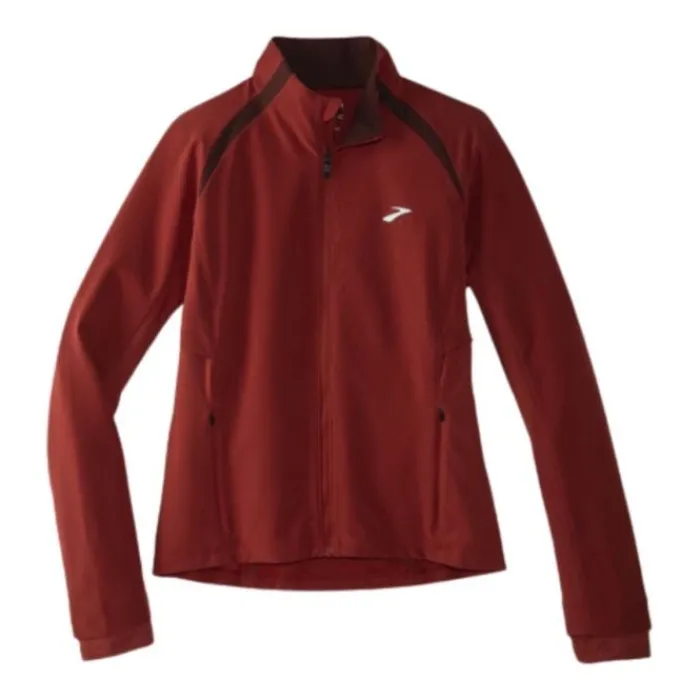 Brooks Veste Running^Fusion Hybrid Jacket Rouge