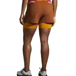 Brooks Short Running^High Point 3" 2-in-1 Short Marron