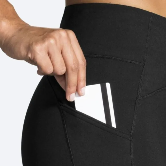 Brooks Collant Et Pantalon Running^Momentum Termal Tight Noir