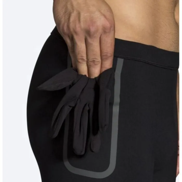 Brooks Collant Et Pantalon Running^Momentum Thermal Tight Noir