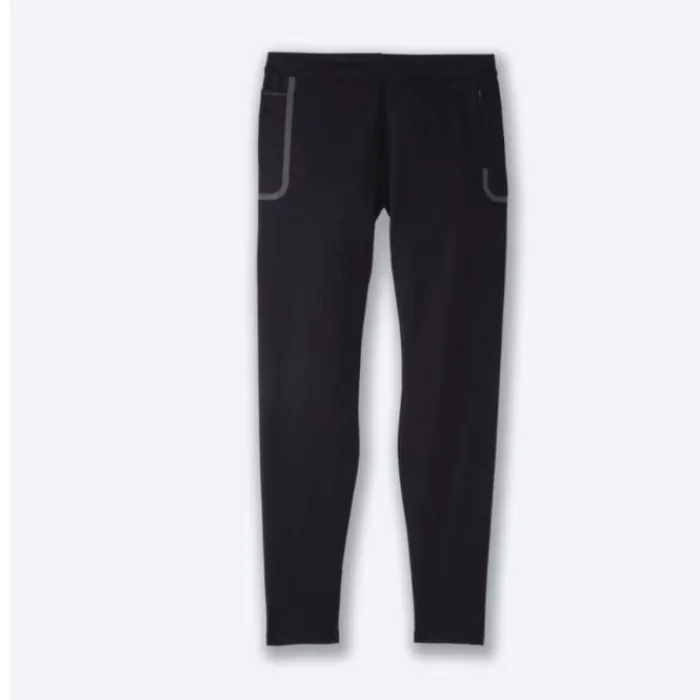Brooks Collant Et Pantalon Running^Momentum Thermal Tight Noir
