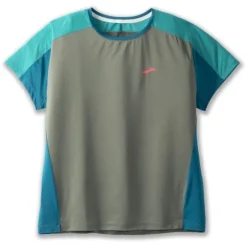 Brooks T-shirt Et Manches Longues Running^Sprint Free Short Sleeve 2.0 Bleu