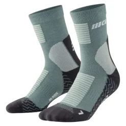 CEP Chaussettes|Chaussettes Running^Cold Weather Mid-Cut Socks Bleu