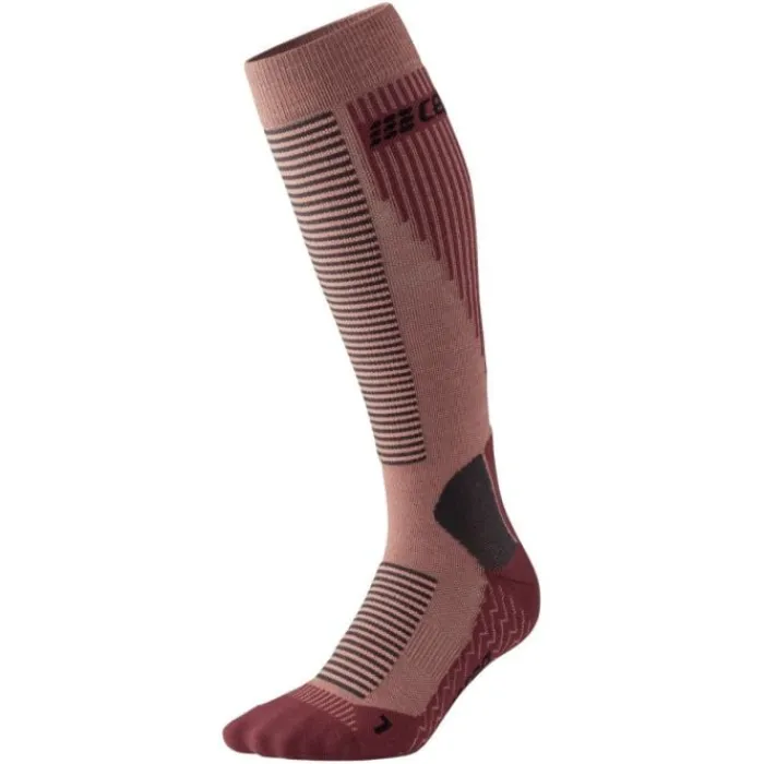 CEP Chaussettes|Chaussettes Running^Cold Weather Socks Mauve