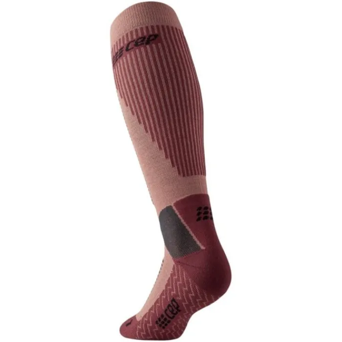 CEP Chaussettes|Chaussettes Running^Cold Weather Socks Mauve