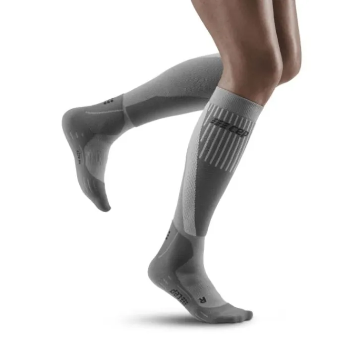 CEP Chaussettes|Chaussettes Running^Cold Weather Socks Gris