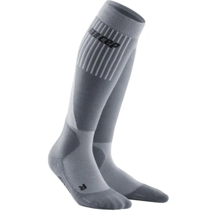 CEP Chaussettes|Chaussettes Running^Cold Weather Socks Gris