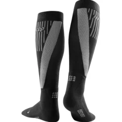 CEP Chaussettes|Chaussettes Running^Cold Weather Socks Noir