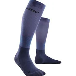 CEP Chaussettes|Chaussettes Running^Infrared Recovery Compression Socks Bleu